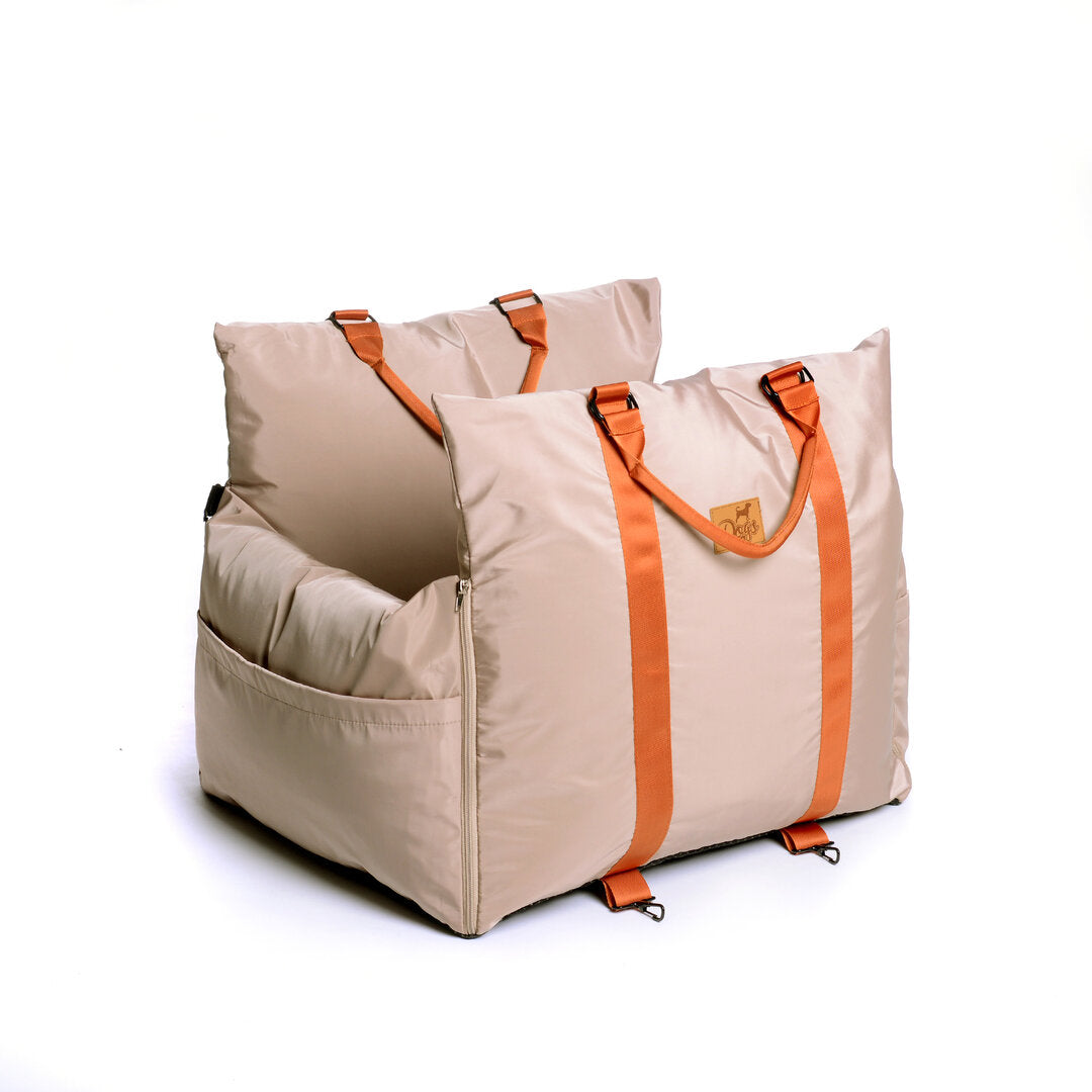 Dogs&Co Autostoel Taupe