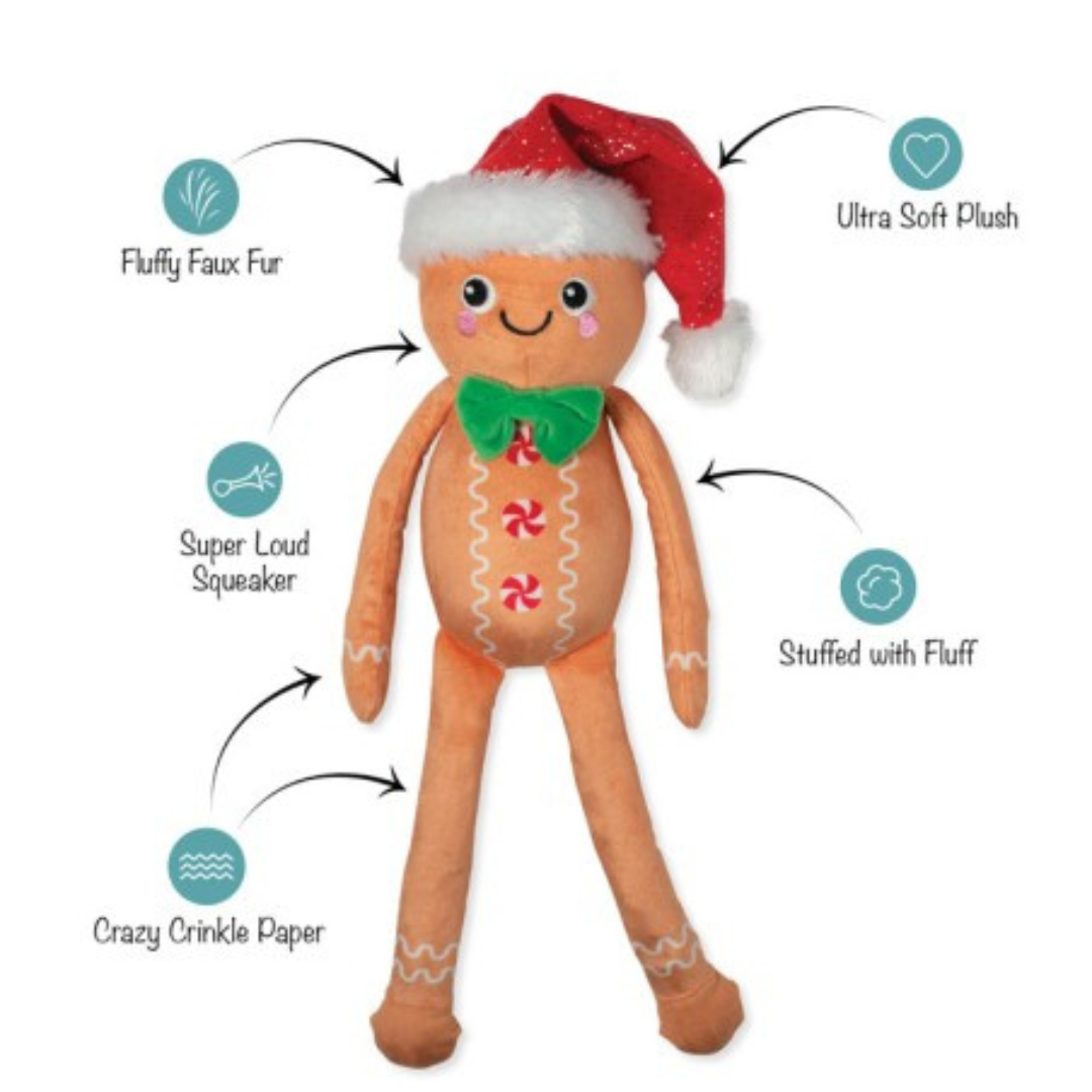Seasons Eatings! Plush Dog Toy