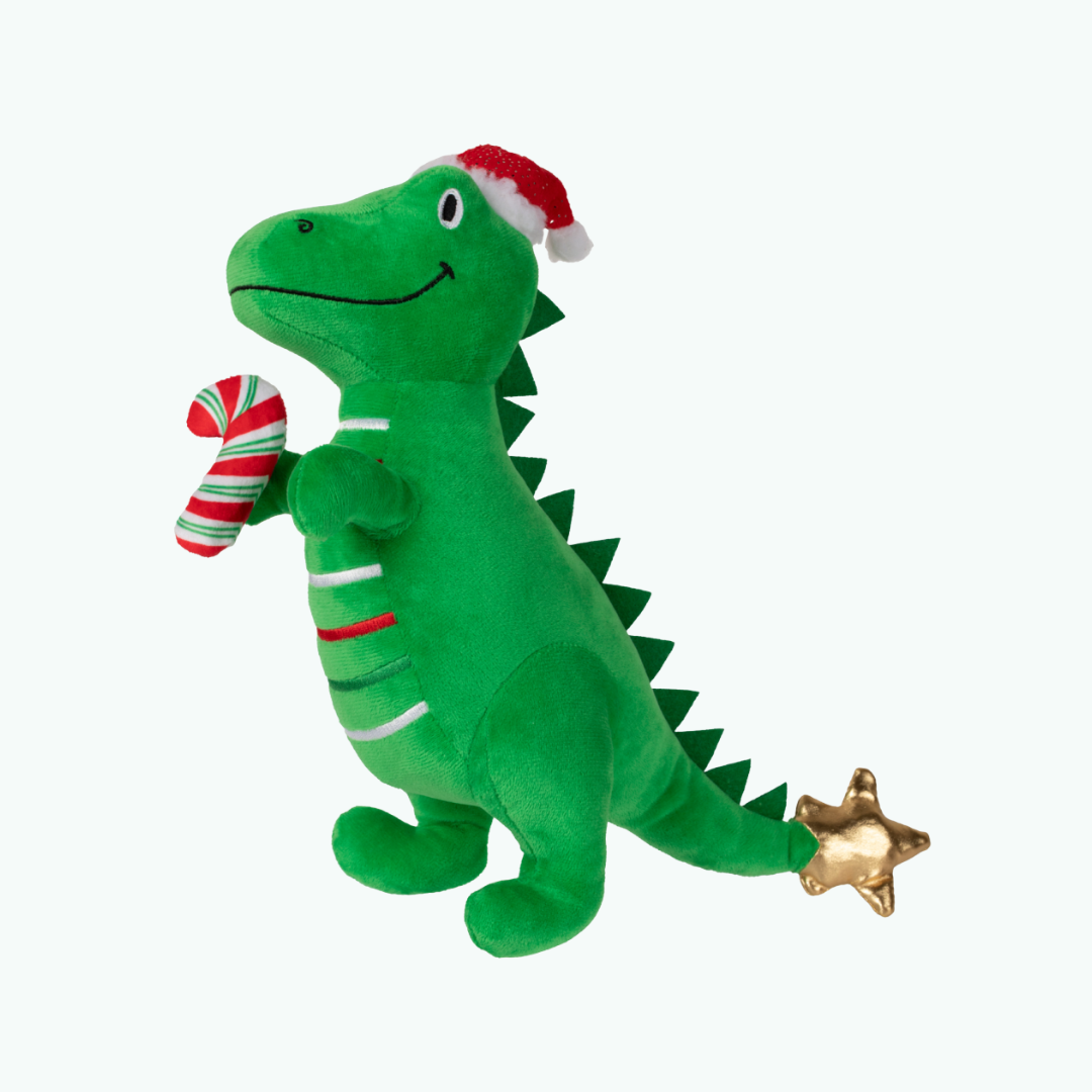 Rex-Mas Is Here! Plush Dog Toy