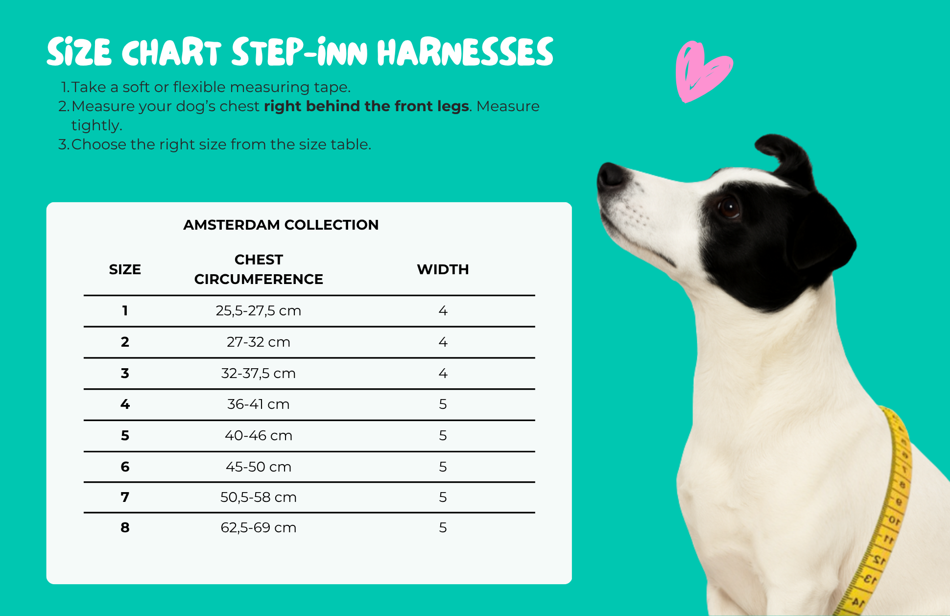 Mokum Gelbes Hundegeschirr Größe 5 (40-46 cm)