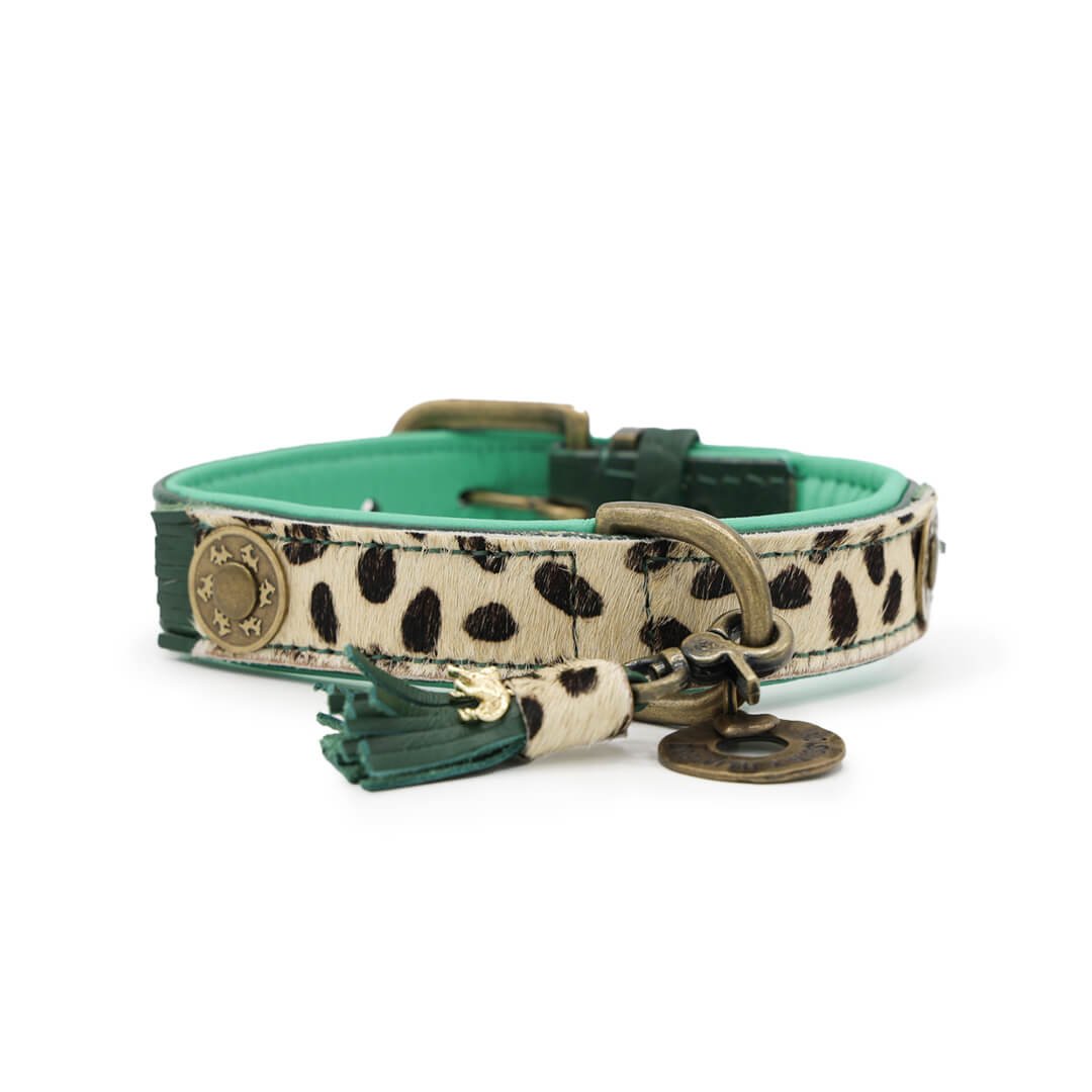 Dog-with-a-mission-Chique-boutique-Animalprint-green-Ivy