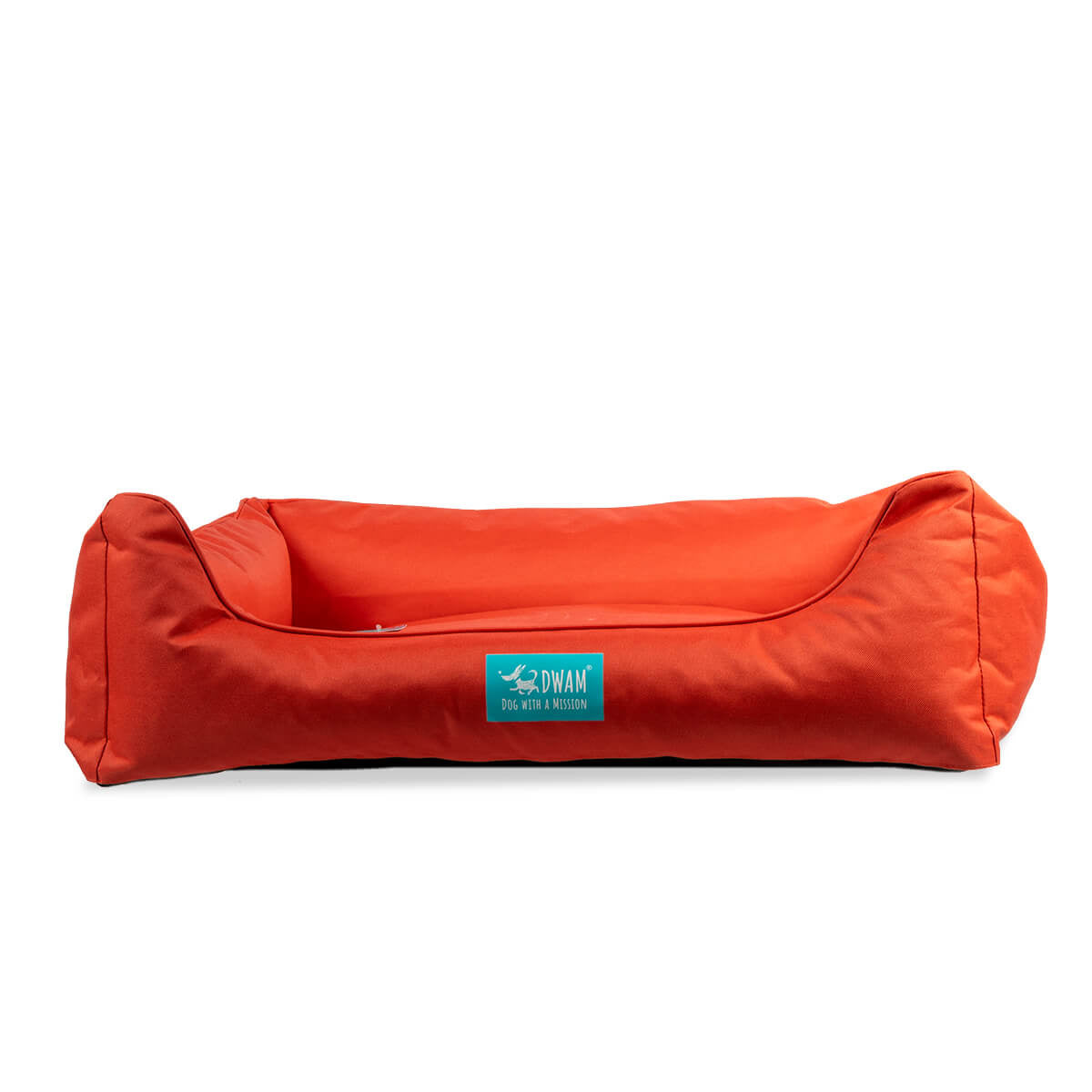 Dog-with-a-mission-dog-bed-colorful-Booster-Coral