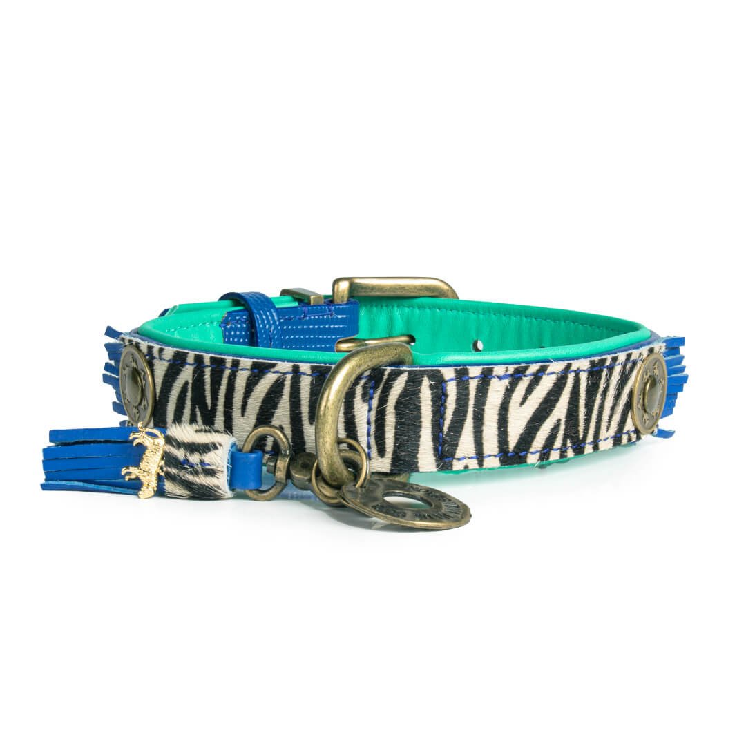 Dog-with-a-mission-Dog-collar-unique-animalprint-Dandy