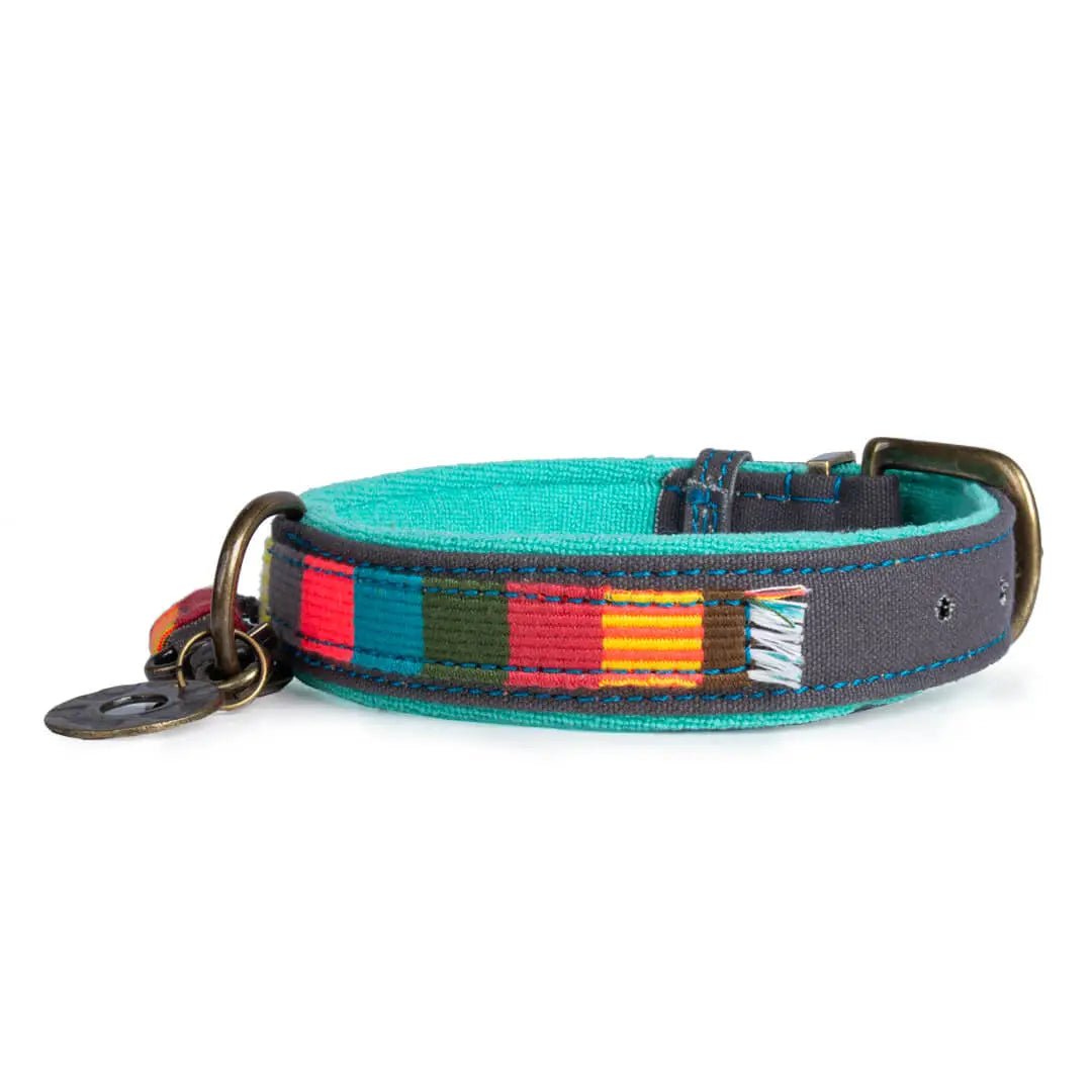 Dog-with-a-mission-Dog-collar-vegan-soft-mr-mrs-smith-m
