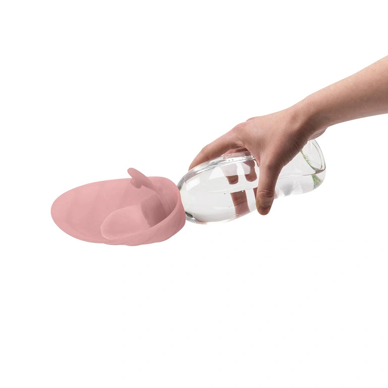 Dog-with-a-mission-Water-dispenser-flesje-kleurrijk-Roze