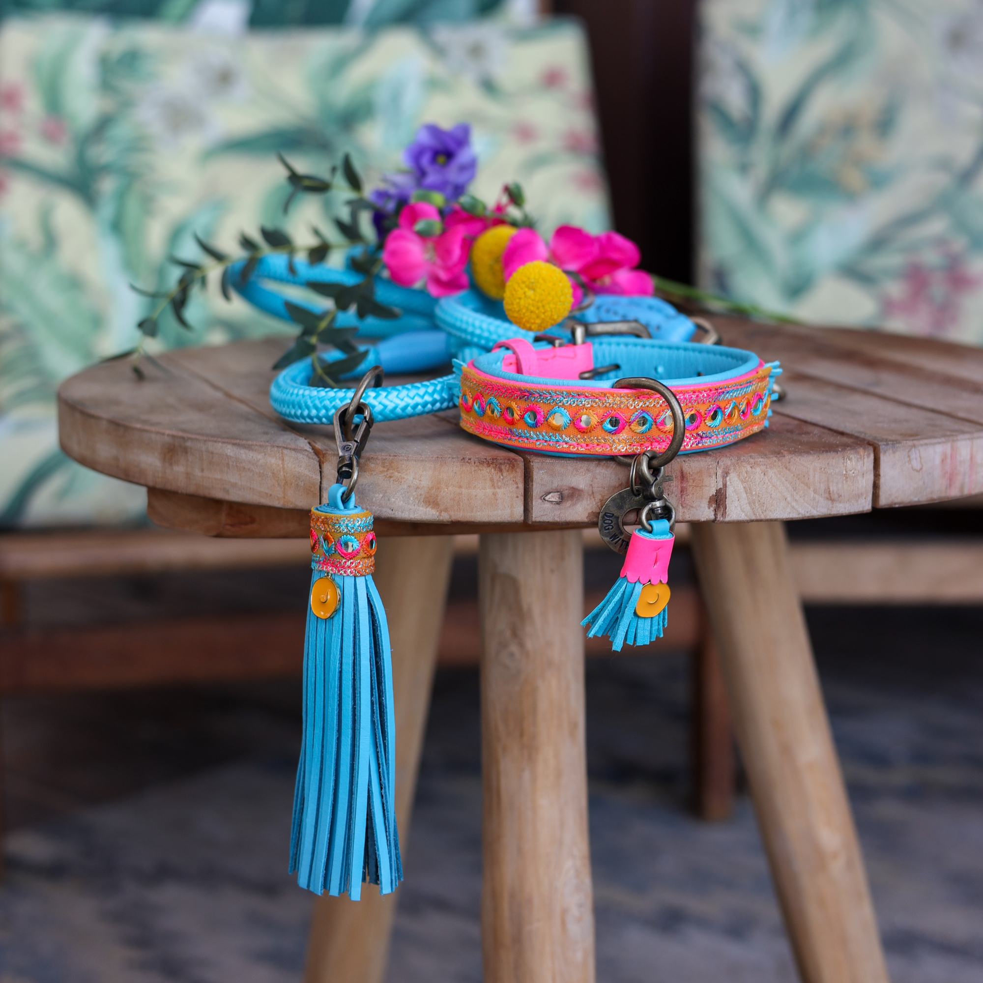 Indian Summer Grote Kwast Hondenriem