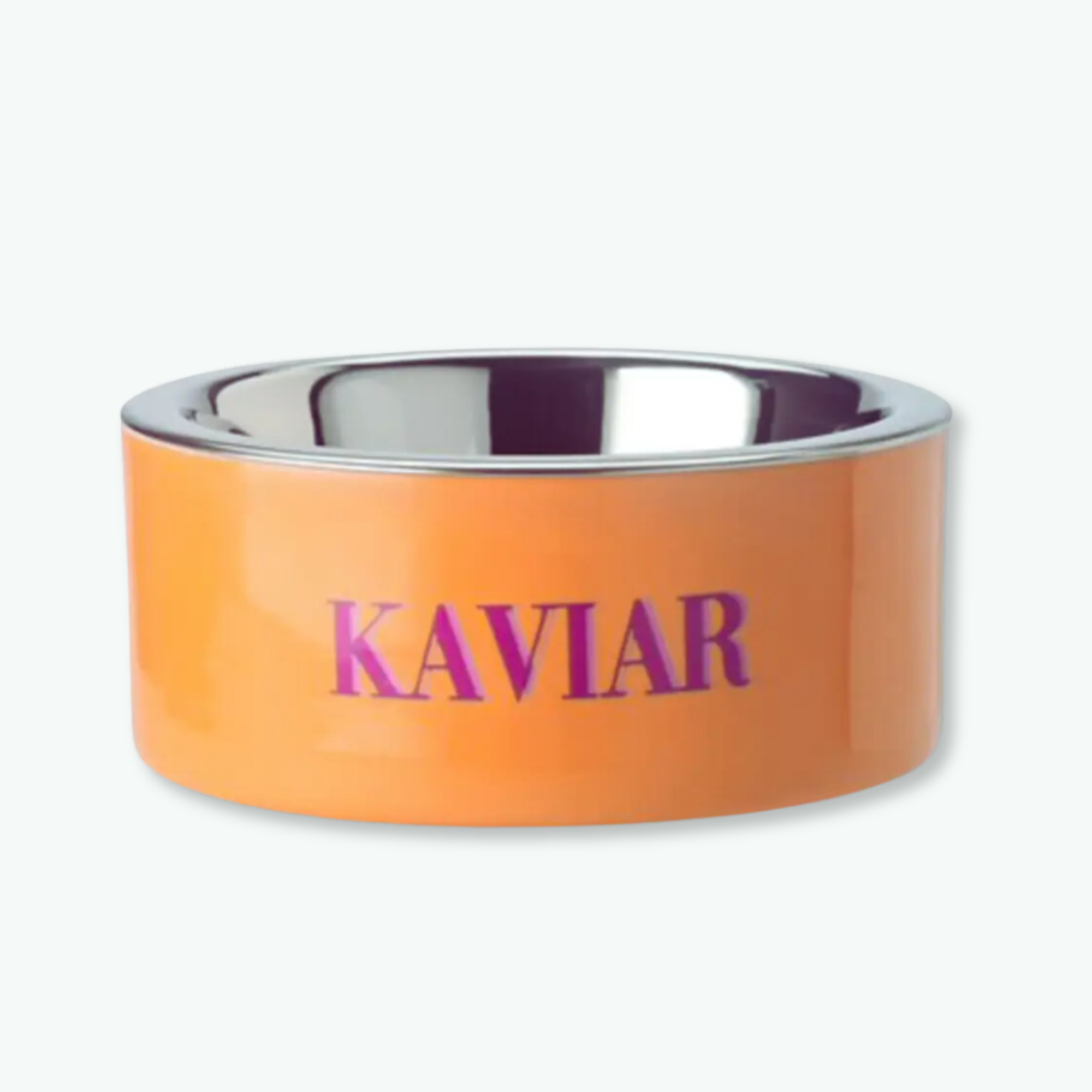 LOVE PETS BOWL S KAVIAR NEON ORANGE
