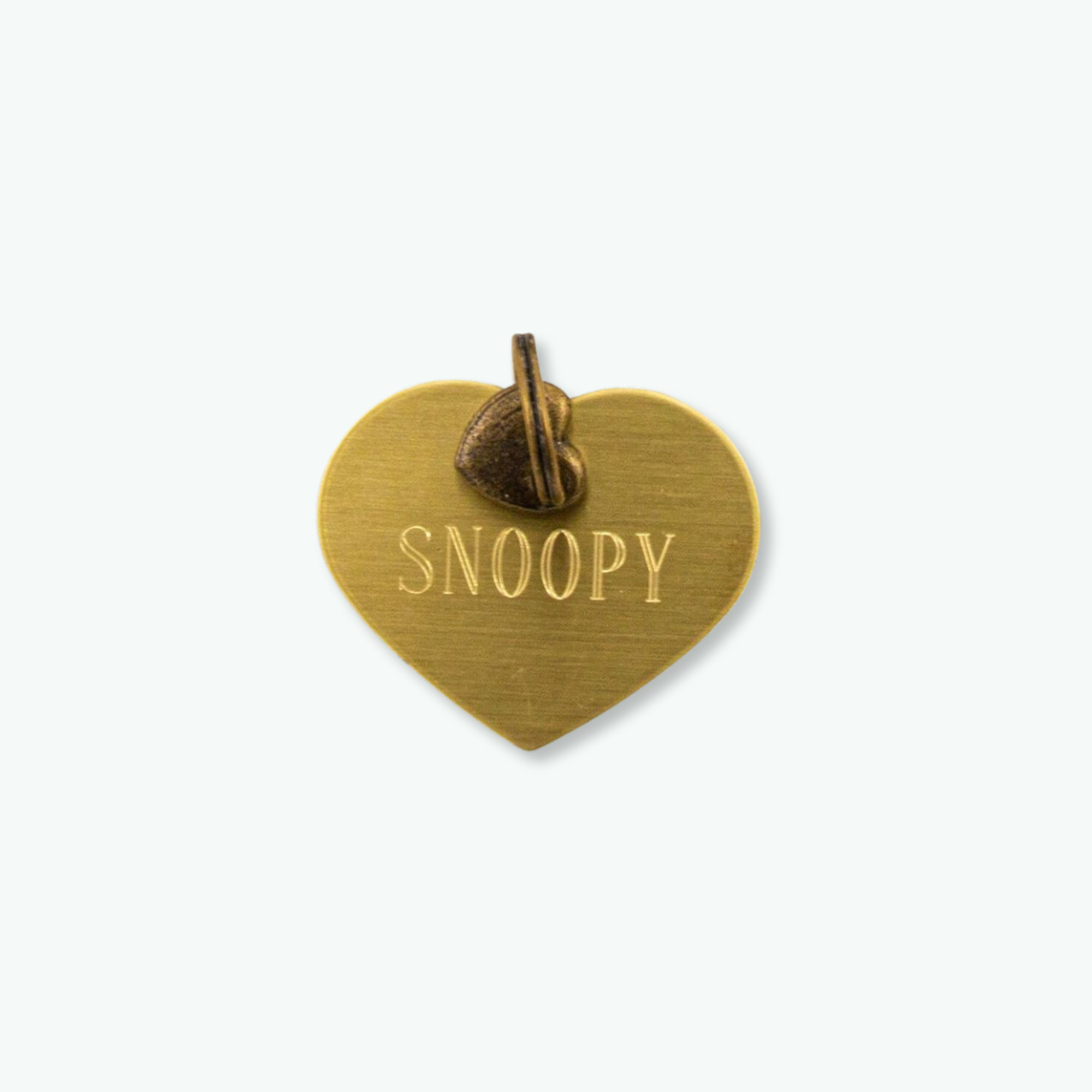 Penning goud hartje L - Dog with a Mission