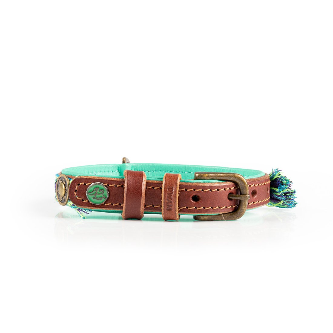 trendy-dwam-boho-juan-lederen-halsband-blauw-voor-boston-terriers
