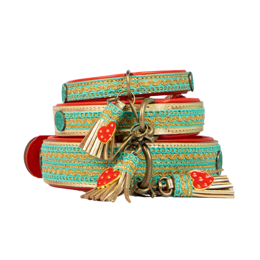 Coco Noël Halsband 2 cm XXS (Halsomvang 19-24 cm / 2 cm)