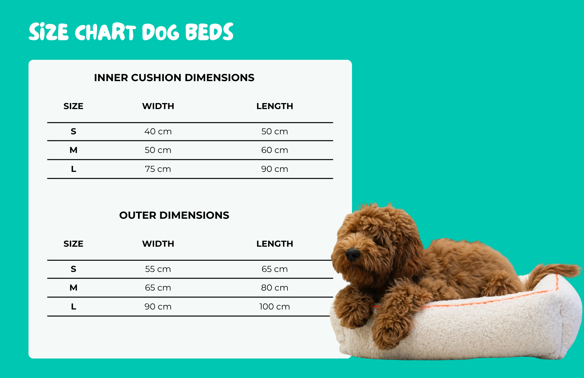 Ibiza Dream Hundebett S (40x50cm / 55x65cm)