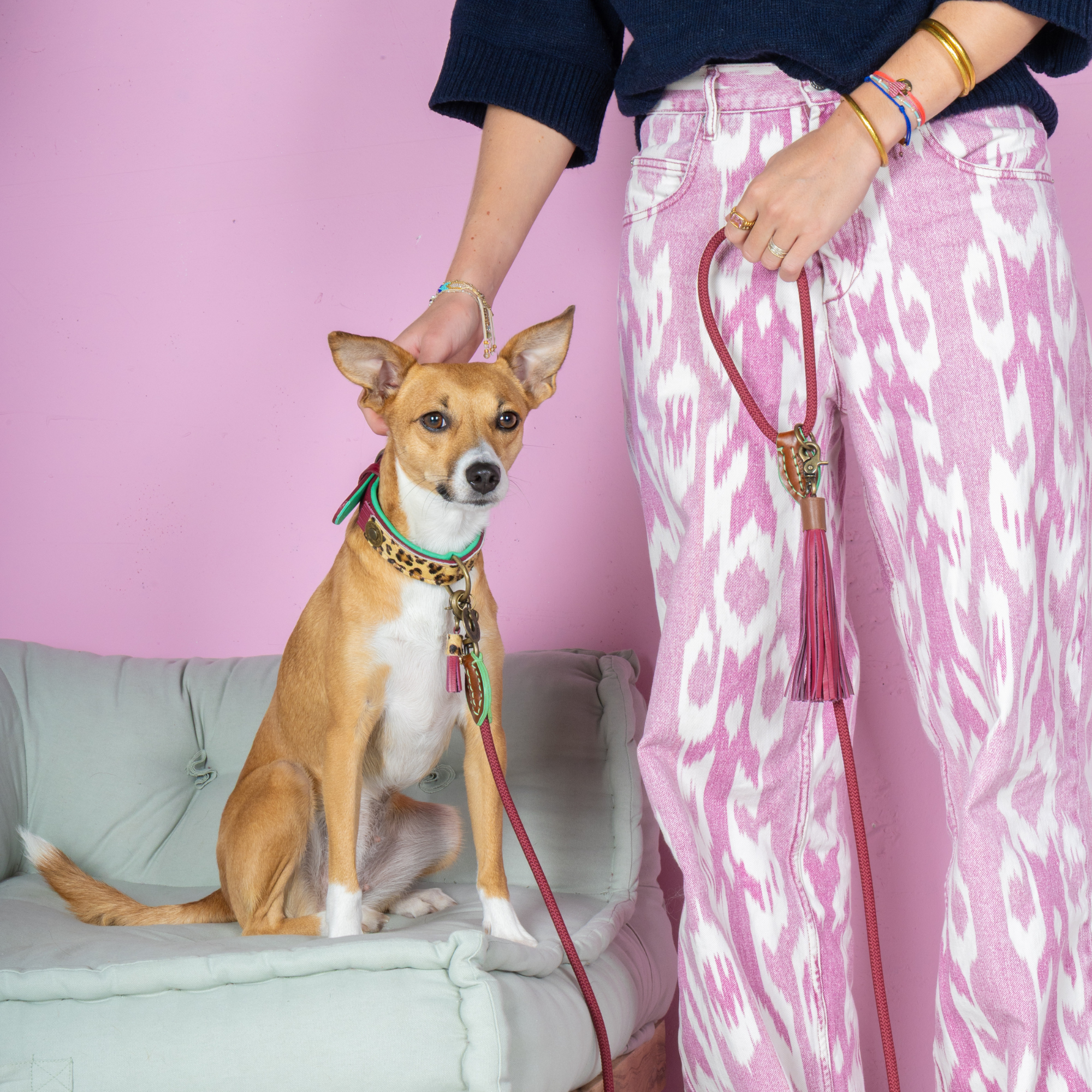 Classic Bonnie Hondenriem S (155 cm X 1 cm)