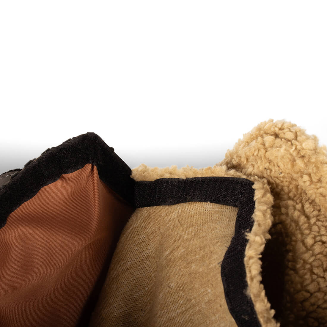 Bandit hondentas binnenkant opening teddyvoering