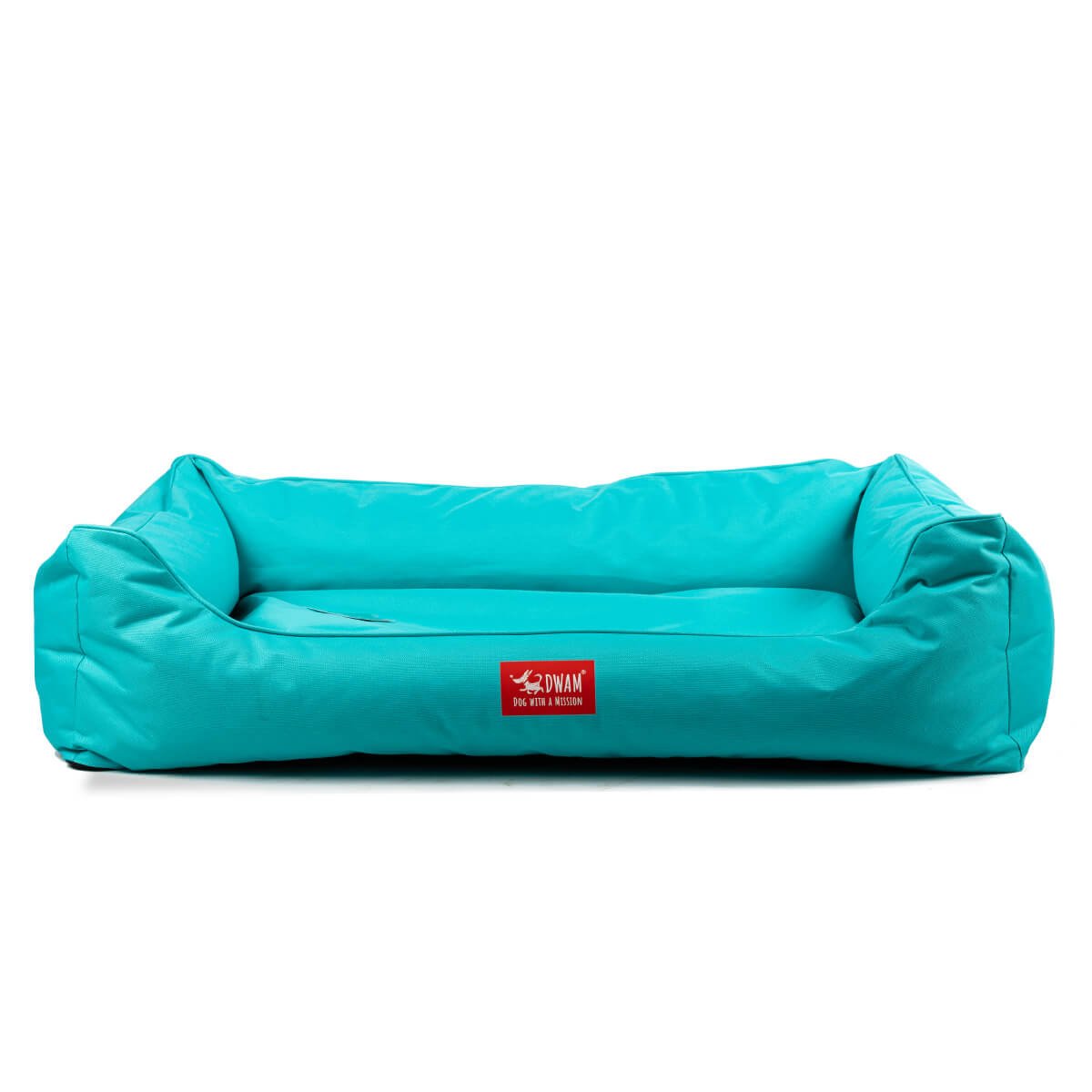 Dog-with-a-mission-dog-bed-colorful-Booster-Aqua