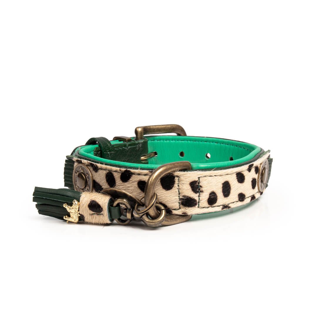 Dog-with-a-mission_Dog-Collar-Unique-animal-print-Ivy