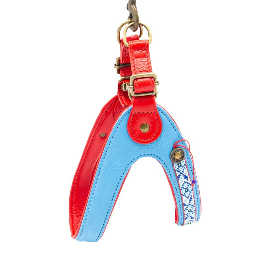 Dog-with-a-mission-Harnas-blauw-honden-tuigje-dutchie