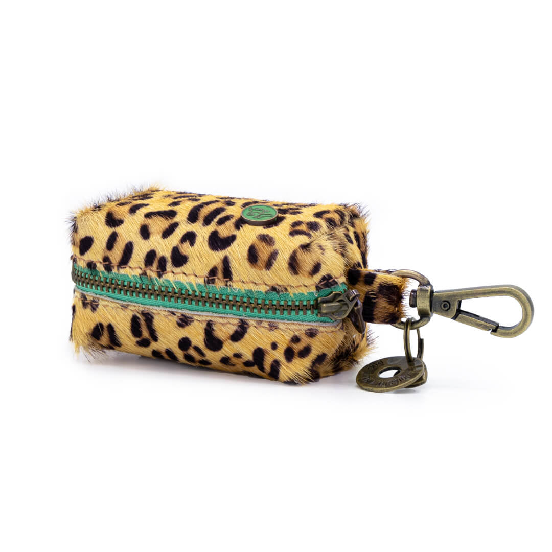 Dog-with-a-mission-LouLou-poop-bag-holder-luxurious-animalprint