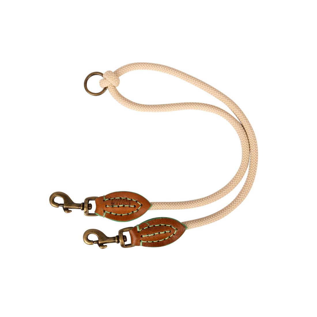 Dog-with-a-Mission-Sandfarbene-Splitter-sand-Leine