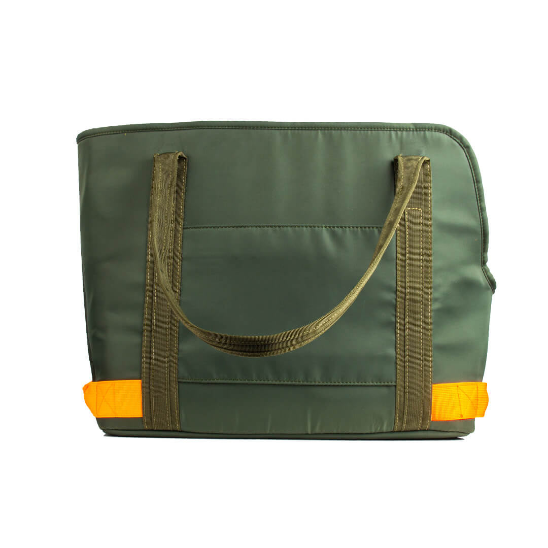 Travel Buddy hondenreistas groen plat overzicht