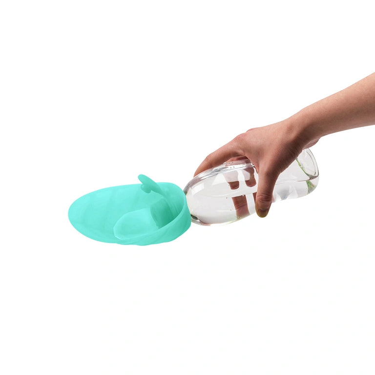 Dog-with-a-mission-Water-dispenser-flesje-kleurrijk-Turquoise