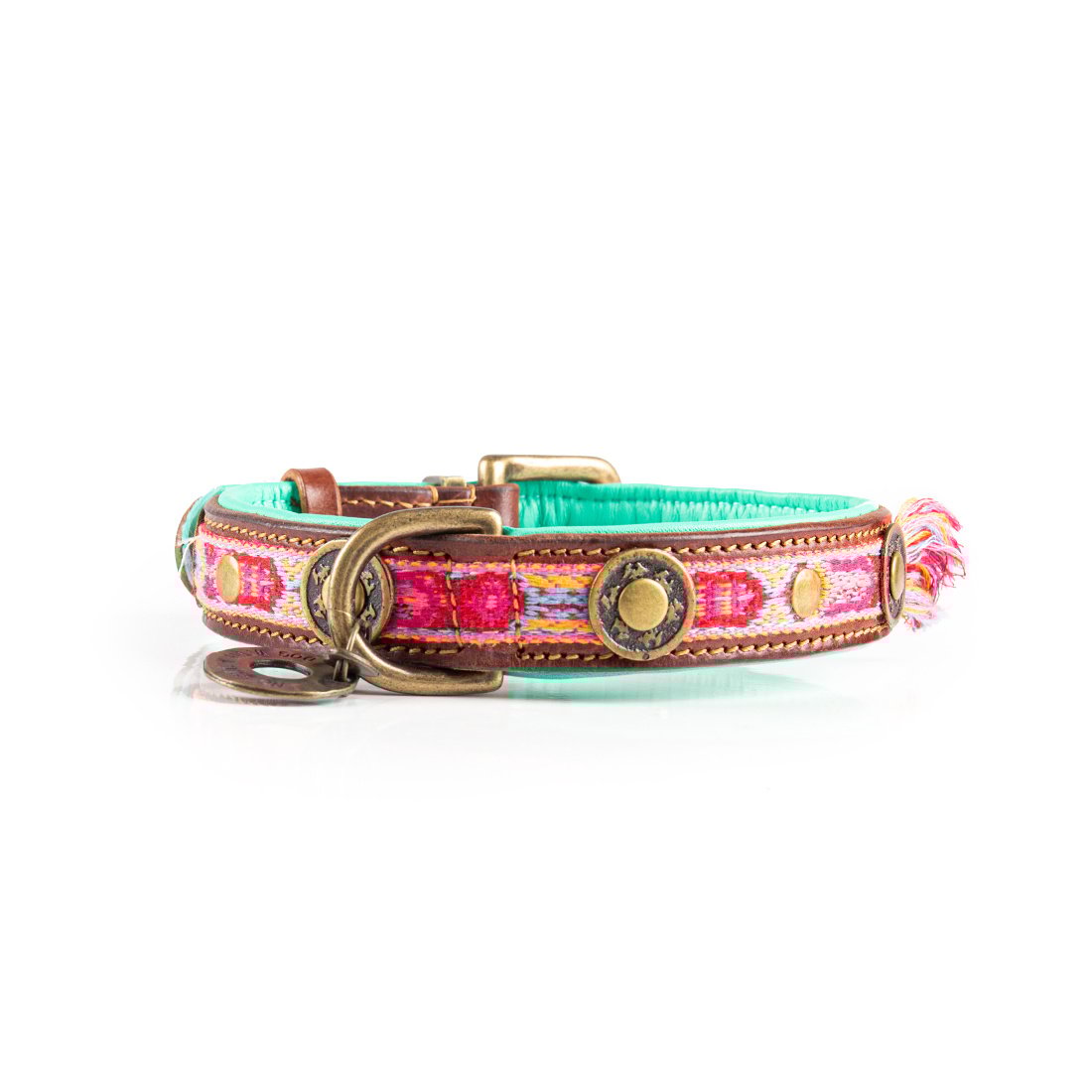 dwam-boho-rosa-bestverkochte-roze-lederen-hondenhalsband