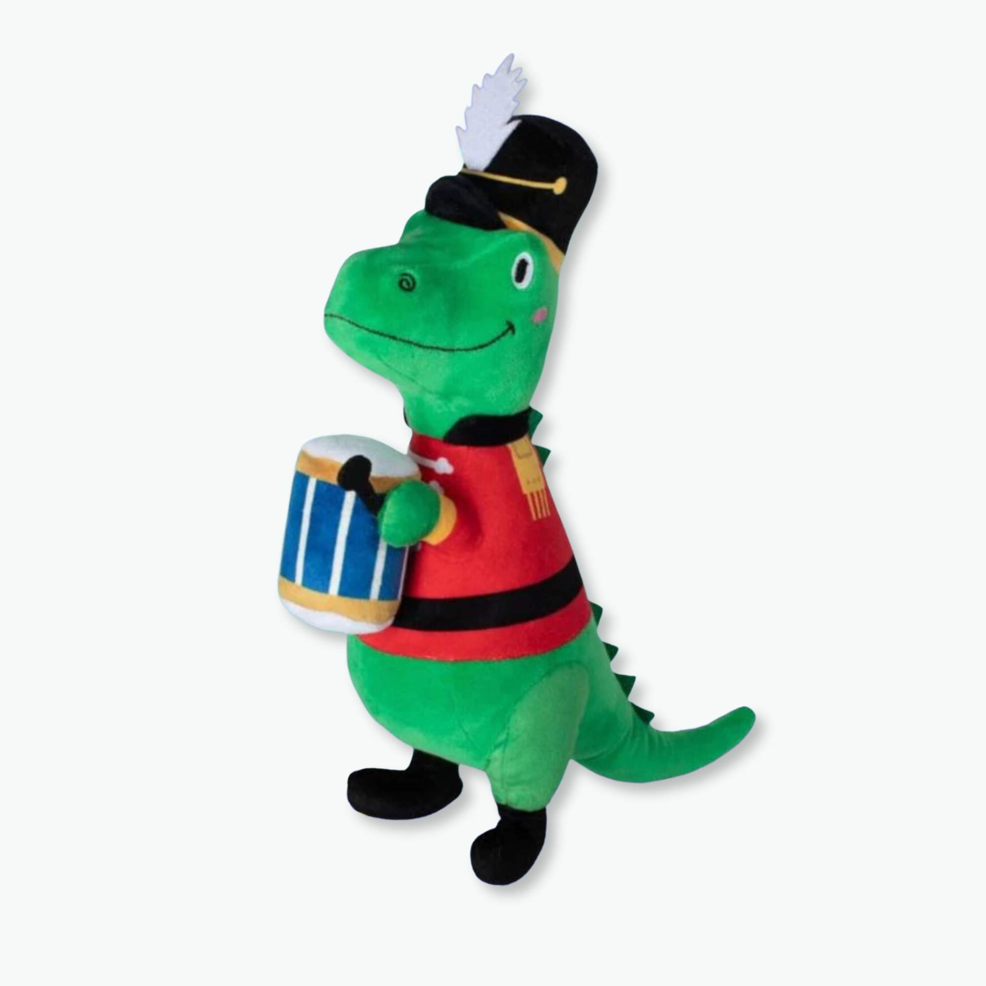 Little Drummer Rex Toy - Dog with a Mission - Dino - Groen
