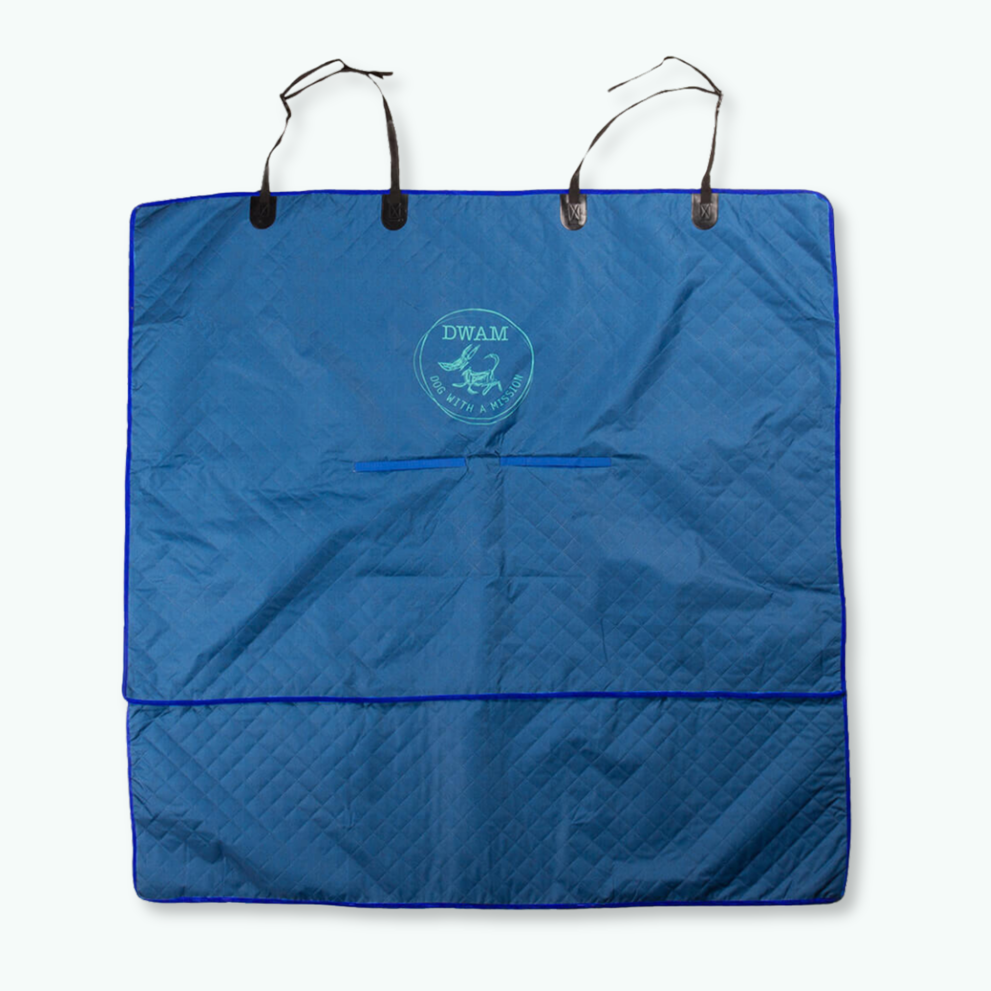 Los Amigos Autokleed - Dog with a Mission - Blauw