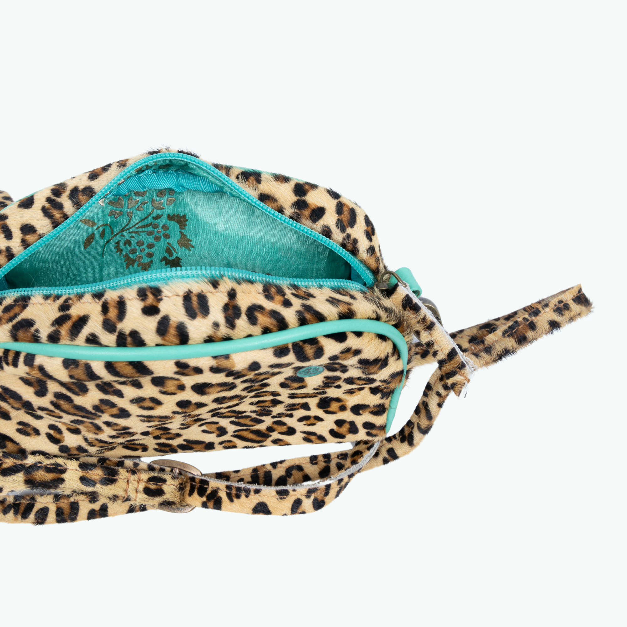 Walk The Dog Lou Lou crossbody tas dierenprint zijaanzicht