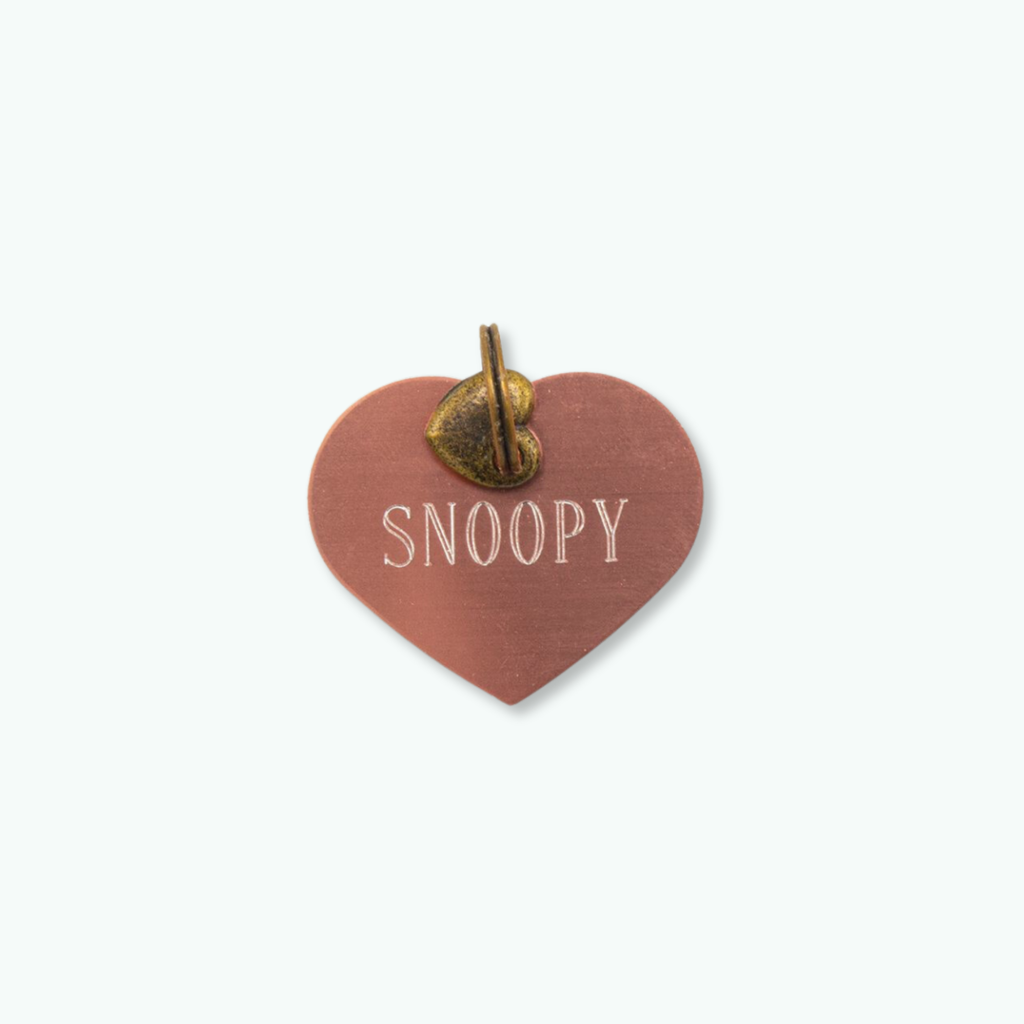 Penning rosé hartje L - Dog with a Mission