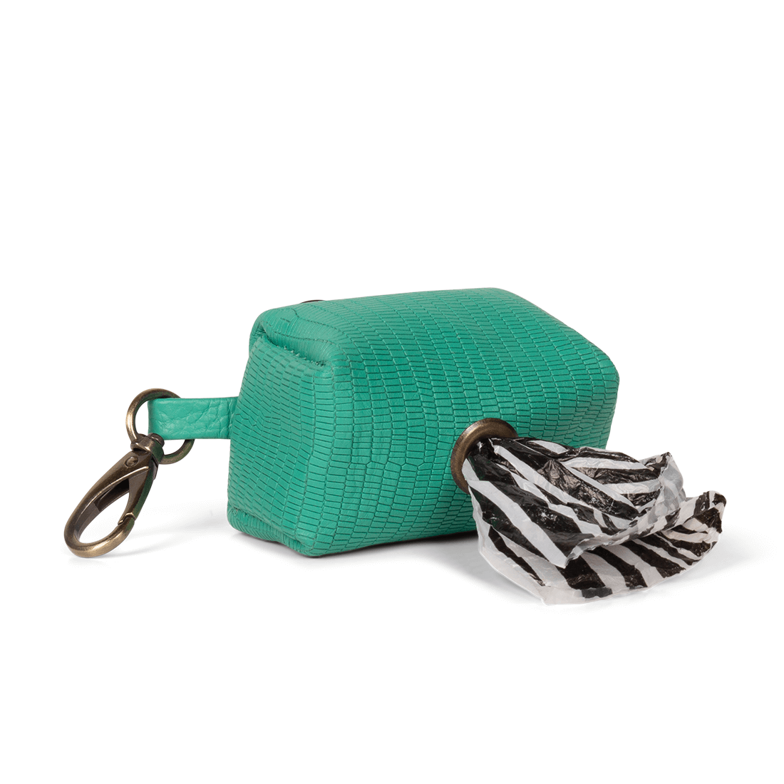 Poopbagholder-turqoise-leather-dwam-dogwithamission