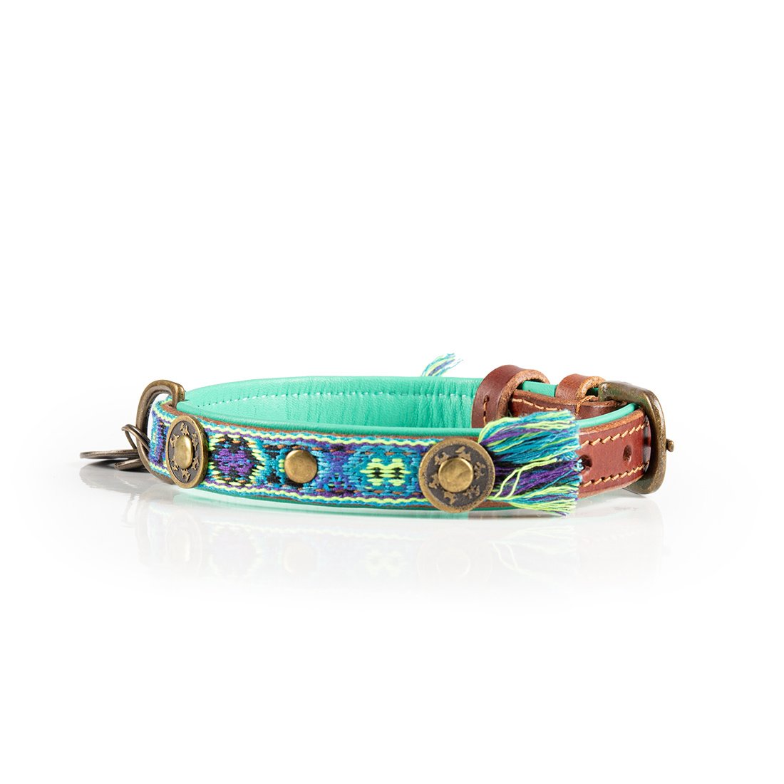 populaire-boho-juan-blauwe-lederen-halsband-ibiza-stijl-voor-pugs