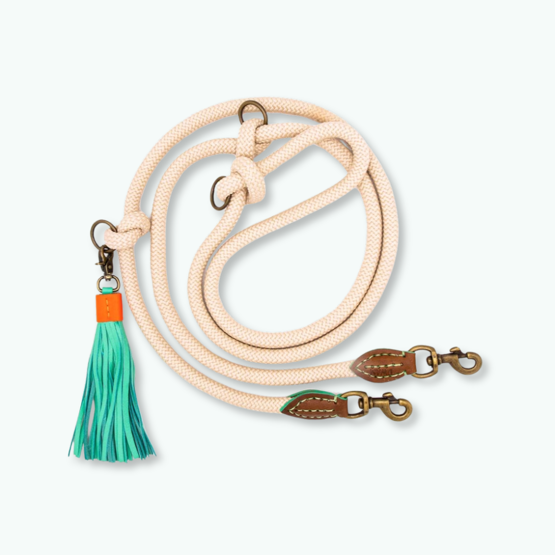 Sand Hondenriem Extra Lang