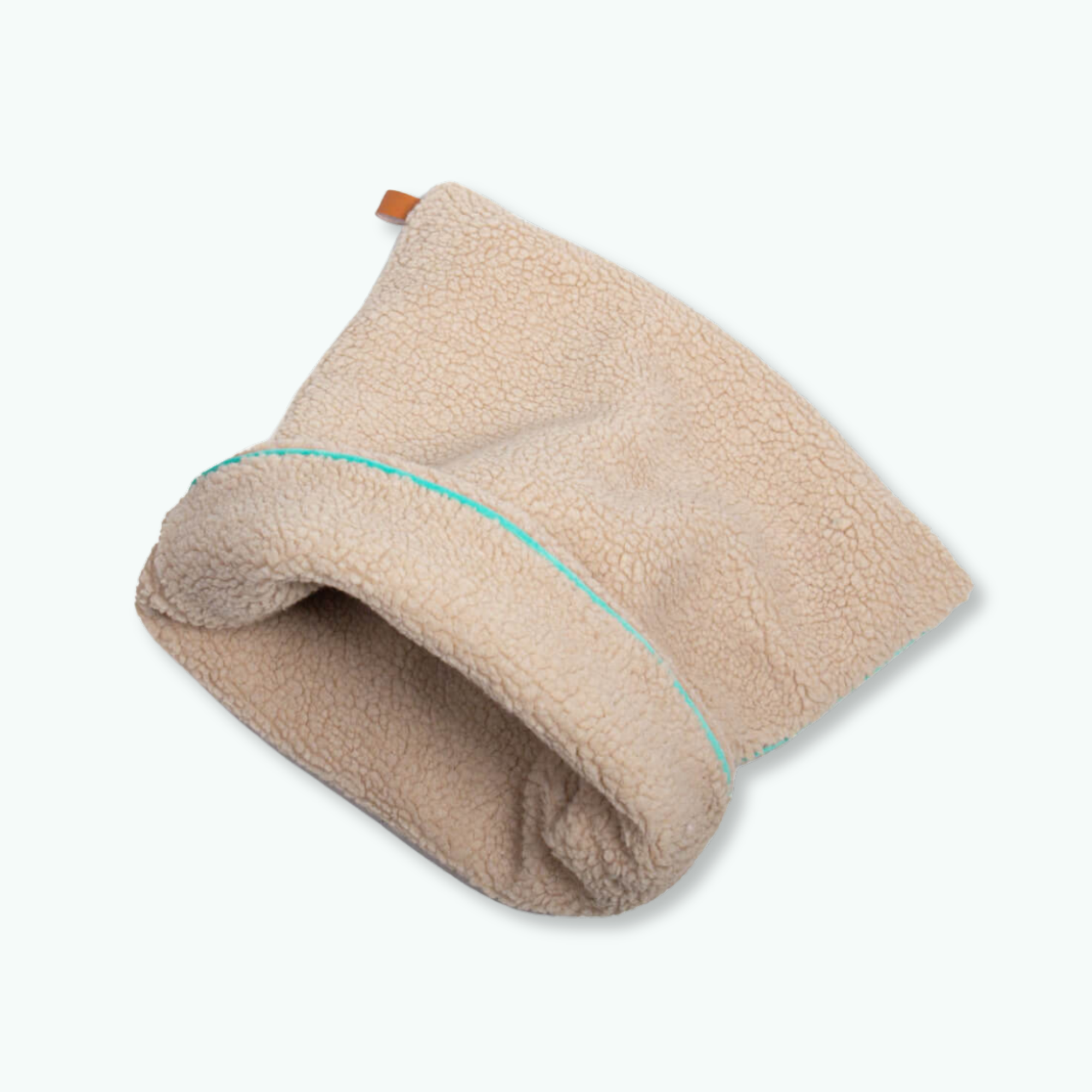 Teddy Dream Luxe Turquoise Slaapzak voor Kleine Honden